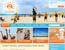Tablet Screenshot of beachbranik.cz